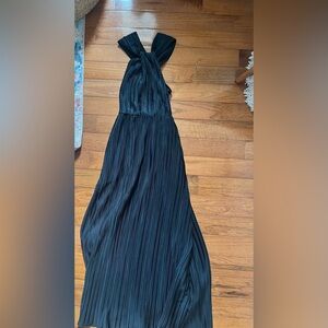 Black maxi dress